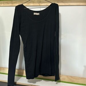 A&F black long sleeve